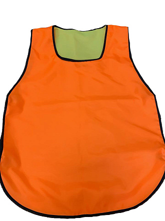 Манишка двухсторонняя 48-54 оранжево-желтый универсальная - купить в интернет магазине Икс Мастер 