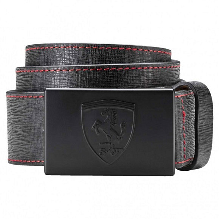 Ремень Puma Ferrari LS Leather Belt, 100см в Иркутске - купить в интернет магазине Икс Мастер