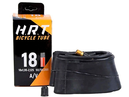 Велокамера 18" H.R.T. 18х1,95-2,125 AV (00-010020) в Иркутске - купить в интернет магазине Икс Мастер
