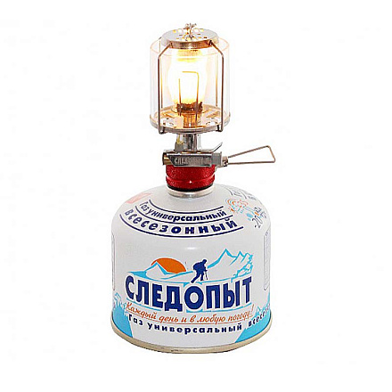 Лампа газовая СЛЕДОПЫТ Светлячок, стекл. в Иркутске - купить в интернет магазине Икс Мастер