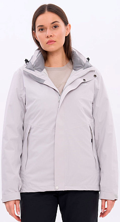 Куртка STROBBS T3438-4 3 в 1 W Grey в Иркутске - купить в интернет магазине Икс Мастер