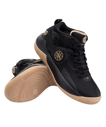 Кроссовки баскетбольные Jogel Launch MID M Black/Gold в Иркутске - купить в интернет магазине Икс Мастер