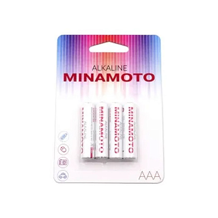 Батарейка AAA MINAMOTO LR03/4BL 4шт в Иркутске - купить в интернет магазине Икс Мастер