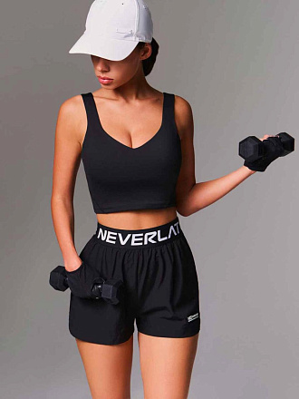 Бра-топ NEVERLATE NW08.1040.1 W Black в Иркутске - купить в интернет магазине Икс Мастер