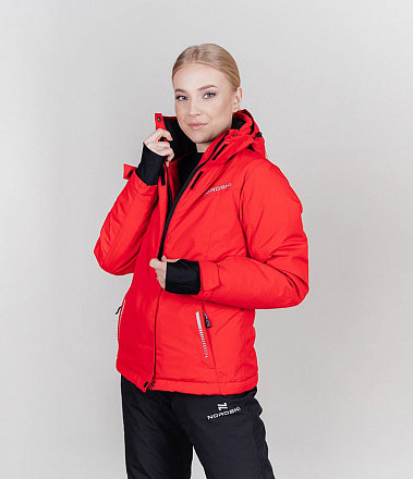 Куртка горнолыжная NORDSKI NSW561900 Extreme W Red в Иркутске - купить в интернет магазине Икс Мастер