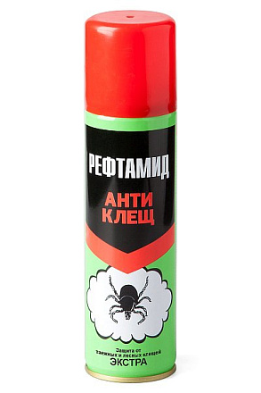 Акарицид Рефтамид Экстра Антиклещ 145мл в Иркутске - купить в интернет магазине Икс Мастер