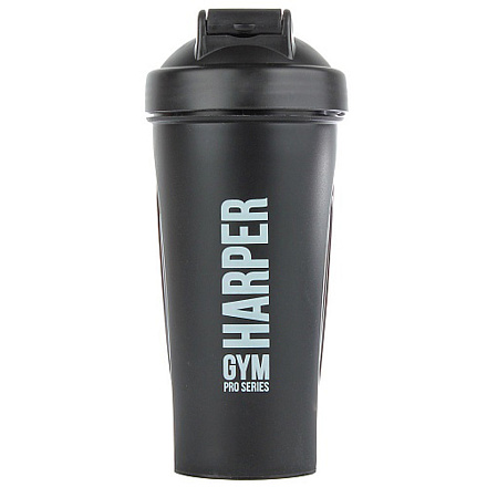 Шейкер Harper Gym Pro Series 600 мл. Оникс в Иркутске - купить в интернет магазине Икс Мастер