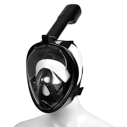 Маска для снорклинга M2068G с крепл. для экшн-камеры, черн в Иркутске - купить с доставкой в магазине Икс-Мастер