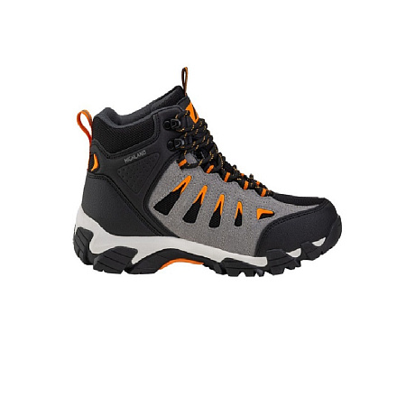 Ботинки BERGER Highland Waterproof W, черный/серый/оранж в Иркутске - купить в интернет магазине Икс Мастер