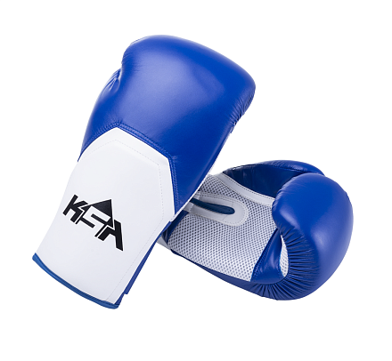 Перчатки боксерские KSA Scorpio Blue, синие в Иркутске - купить в интернет магазине Икс Мастер