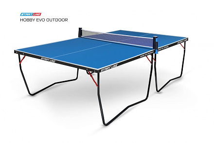 Стол теннисный START LINE HOBBY EVO OUTDOOR 6 Blue - купить в интернет магазине Икс Мастер 