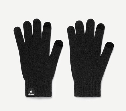 Перчатки Jogel ESSENTIAL Team Knitted Gloves, черный в Иркутске - купить с доставкой в магазине Икс-Мастер