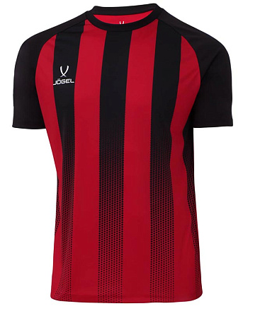 Футболка игровая Jogel CAMP Striped Jersey, красный/черный, дет - купить в интернет магазине Икс Мастер 
