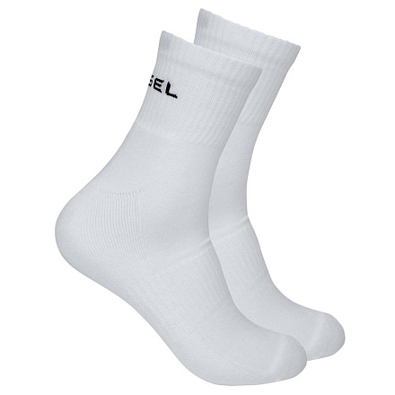 Носки средние Jogel ESSENTIAL Mid Cushioned Socks, белый, (2 пары) в Иркутске - купить в интернет магазине Икс Мастер