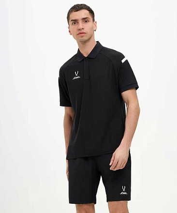 Поло Jogel CAMP 2 Poly Polo, черный в Иркутске - купить в интернет магазине Икс Мастер