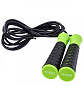 Скакалка BASEFIT RP-103 3,05 м ПВХ с несколь. ручкой, чер/зел  в Иркутске - купить в интернет магазине Икс Мастер