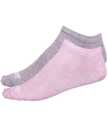 Носки низкие STARFIT SW-205, розовый меланж/светло-серый (2 пары)  в Иркутске - купить в интернет магазине Икс Мастер