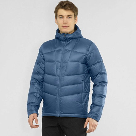 Куртка SALOMON TRANSITION DOWN HOODIE M DARK DENIM в Иркутске - купить в интернет магазине Икс Мастер