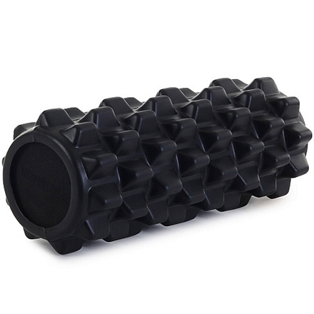 Ролик массажный Harper Gym EG03 13см х 33 см, черный в Иркутске - купить в интернет магазине Икс Мастер