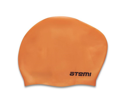 Шапочка для плавания ATEMI LC-08 силикон, для длин.волос, оранж  в Иркутске - купить с доставкой в магазине Икс-Мастер