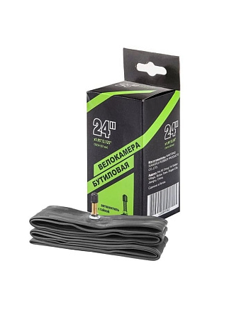 Велокамера 24" Nantong 24х1,95/2,125 А/V с креплением к ободу в Иркутске - купить в интернет магазине Икс Мастер