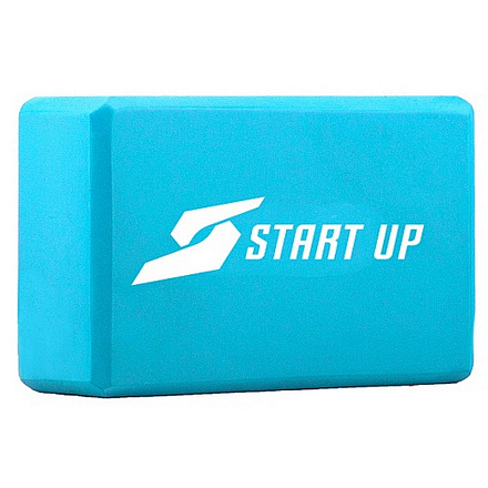 Блок для йоги Start Up NT18020 22 x 15 x 7,6см, синий в Иркутске - купить в интернет магазине Икс Мастер
