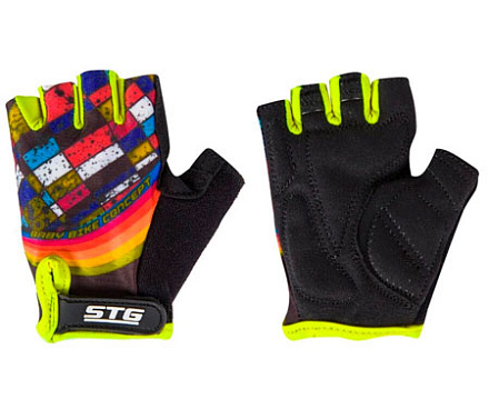 Велоперчатки STG kids AL-05-1599 Х98527 в Иркутске - купить в интернет магазине Икс Мастер