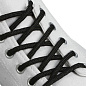 Шнурки для обуви круглые, ширина 4мм, 120см, черный в Иркутске - купить в интернет магазине Икс Мастер
