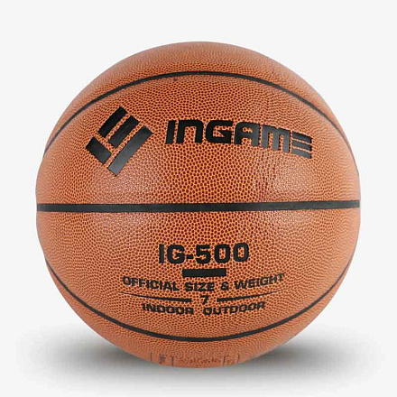 Мяч баскетбольный INGAME IG-500 №7 - купить в интернет магазине Икс Мастер 