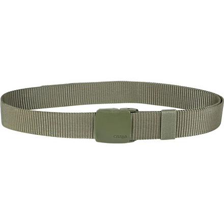 Ремень СПЛАВ Click, 129см, оливковый в Иркутске - купить в интернет магазине Икс Мастер