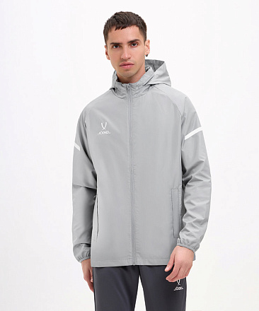 Куртка Jogel CAMP 2 Rain Jacket ветрозащитная, серый в Иркутске - купить в интернет магазине Икс Мастер