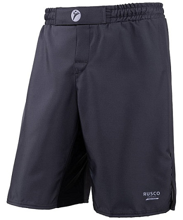 Шорты для MMA RUSCO SPORT Only Black, взрослые в Иркутске - купить в интернет магазине Икс Мастер