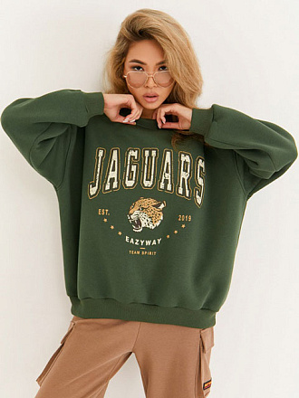 Свитшот утепленный EAZYWAY JAGUARS 3W19.784.1 W Hacks в Иркутске - купить в интернет магазине Икс Мастер