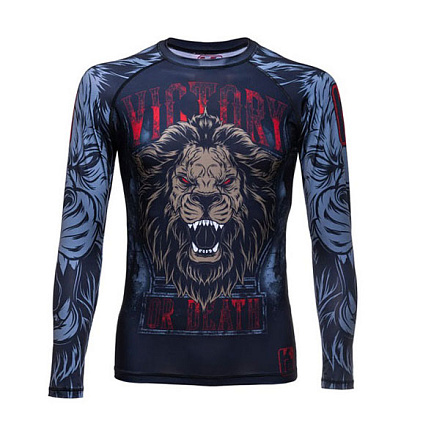 Рашгард для MMA RUSCO SPORT Lion с дл. рукавом M в Иркутске - купить в интернет магазине Икс Мастер