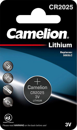 Батарейка CAMELION CR2025 в Иркутске - купить в интернет магазине Икс Мастер