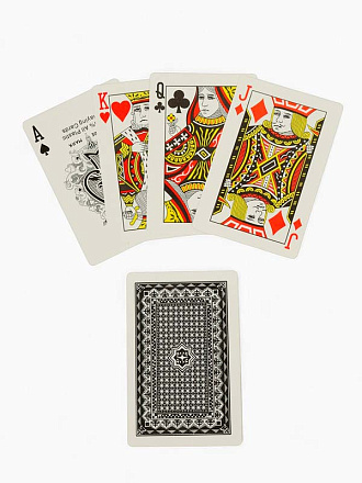 Карты игральные пластиковые Покер, набор 2 колоды по 54 шт, 5.5×8.5 см