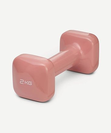 Гантель виниловая STARFIT DB-106 2 кг терракотовый в Иркутске - купить в интернет магазине Икс Мастер