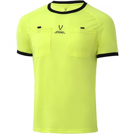 Футболка судейская Jogel Referee tee, желтый - купить в интернет магазине Икс Мастер 