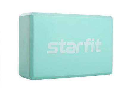 Блок для йоги STARFIT Core YB-200 EVA, 22,5х8х15 см, мятный в Иркутске - купить в интернет магазине Икс Мастер