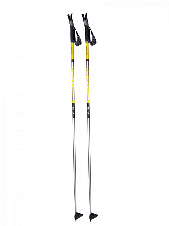 Палки VUOKATTI ALU 110-135 Black/Yellow в Иркутске - купить в интернет магазине Икс Мастер