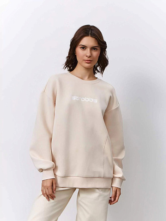 Свитшот STROBSS женский T3327-12 W, Beige в Иркутске - купить в интернет магазине Икс Мастер