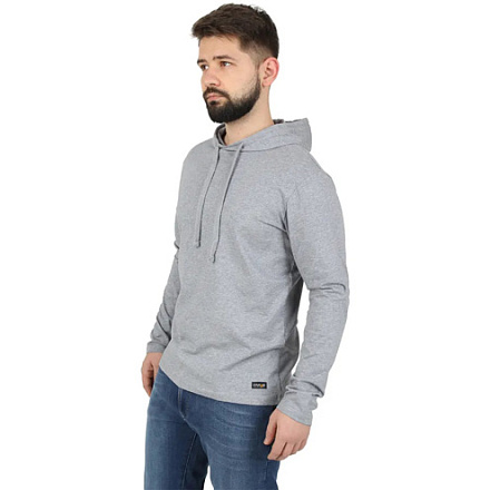 Футболка СПЛАВ L/S-2 с капюшоном, меланж в Иркутске - купить в интернет магазине Икс Мастер