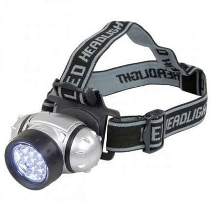 Фонарь налобный FO-14 ламповый, темный цвет корпуса в Иркутске - купить в интернет магазине Икс Мастер