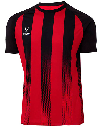 Футболка игровая Jogel CAMP Striped Jersey, красный/черный - купить в интернет магазине Икс Мастер 