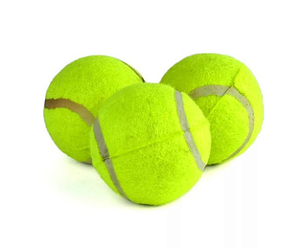 Мяч теннисный TIGER 3 шт, желтый в Иркутске - купить в интернет магазине Икс Мастер