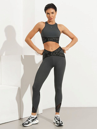 Легинсы моделирующие EAZYWAY 3W04.754.2 с высокой посадкой Grey в Иркутске - купить в интернет магазине Икс Мастер