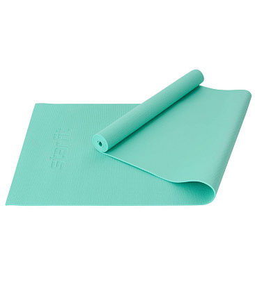 Коврик для йоги STARFIT FM-101 PVC 183x61x0,4 см, мятный в Иркутске - купить в интернет магазине Икс Мастер