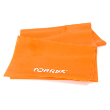 Эспандер латексный TORRES AL0021 (120х15х0,35 мм) 4кг, оранжевый в Иркутске - купить в интернет магазине Икс Мастер