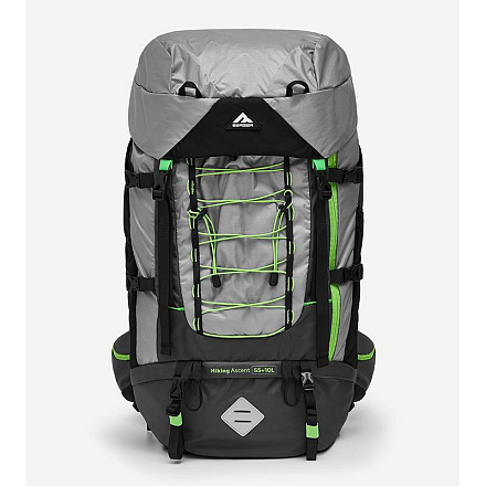 Рюкзак BERGER Hiking Ascent 55+10 л, серый в Иркутске - купить в интернет магазине Икс Мастер