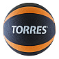 Медбол TORRES 2 кг, черно-оранжево-белый в Иркутске - купить в интернет магазине Икс Мастер